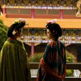 【汉服写真】大唐双姝：并立春风里，一袭齐整唐妆共此华年