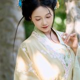 佳人入画来：汉服写真里的眉目流转，一帧一幅皆丹青