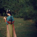 天堂明堂仕女行：唐风汉服映宫阙，一梦回到神都洛阳