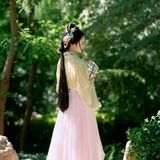 佳人入画来：汉服写真里的眉目流转，一帧一幅皆丹青