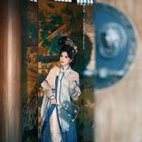 姑苏藏宋韵：宋制汉服漫步园林，衣袂拂过千年丹青
