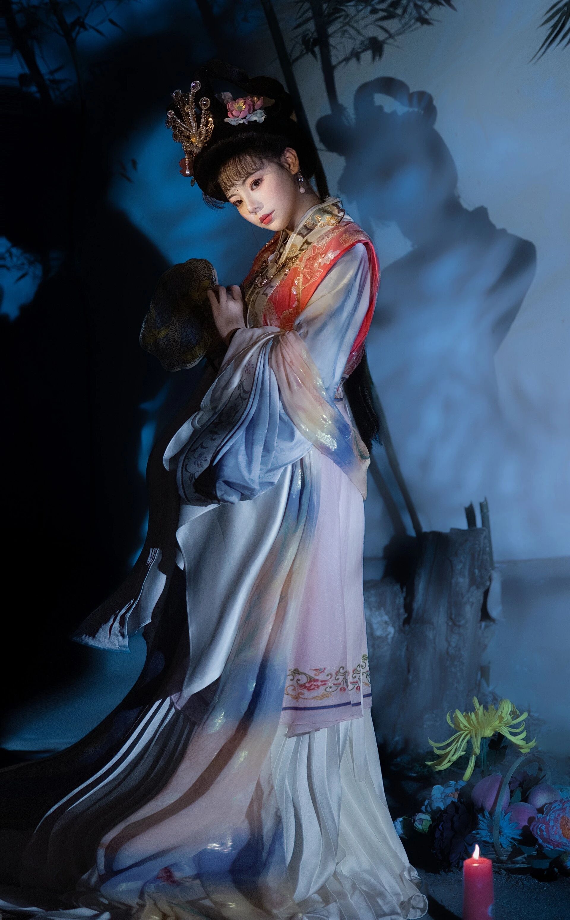 【非遗汉服】绢人仿妆写真：不借红楼西游名，独留一缕古韵