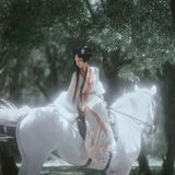 白马映苍山：汉服红妆立洱海边，大理风月任平生