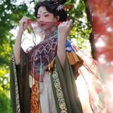 【汉服写真】百转不回：一袭罗衣千回折，终是人间自在身