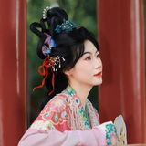 【汉服写真】瑶池仙子：本是天上客，误落人间作仕女