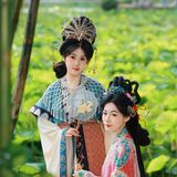 【汉服写真】瑶池仙子：本是天上客，误落人间作仕女