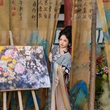 独属于宋制的风雅宋韵｜开封汉服妆造写真