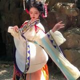 是风动还是心动｜清冷回眸汉服写真
