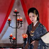 【汉服写真】和闺蜜穿越西汉 曲裾双双入画来