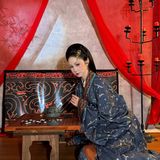 【汉服写真】和闺蜜穿越西汉 曲裾双双入画来