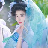 【汉服写真】高髻簪花汉服姐妹 清雅温婉恰如诗