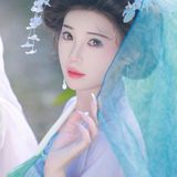 【汉服写真】高髻簪花汉服姐妹 清雅温婉恰如诗