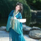 【汉服写真】先秦一梦广袖揽碎金 青龙寺下衣袂生辉