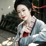【汉服写真】宋制汉服·庭院藏尽中式温婉