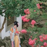 【汉服写真】满园花开·岁月温柔汉家韵