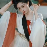 【汉服写真】蓝调荷花·汉家清影