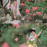 【汉服写真】满园花开·岁月温柔汉家韵