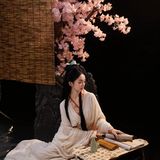 【汉服写真】梅下书卷·汉风雅韵