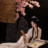 【汉服写真】梅下书卷·汉风雅韵
