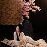 【汉服写真】梅下书卷·汉风雅韵