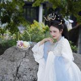 【汉服写真】中秋汉服·做一回月下嫦娥