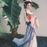 芭蕉影下 · 一袭粉白 宋制第1帧/11·方幅