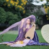 夕照 · 团扇剪影 逆光第8帧/11·横幅