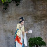 古镇仕女 · 人间好风月 唐第2帧/7·竖幅