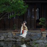 古镇仕女 · 人间好风月 唐第6帧/7·竖幅