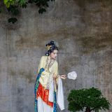 古镇仕女 · 人间好风月 唐第7帧/7·竖幅