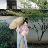 紫气一缕，落在宋人的衣袖上。