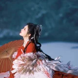 雪中鹤 · 一袭红衣照雪林 第1帧