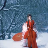 雪中鹤 · 一袭红衣照雪林 第6帧