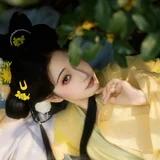 桂满香袖，衣染秋光｜桂树下的黄衫汉服写真 第3帧