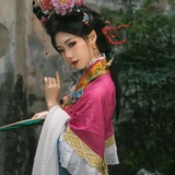园林里的华丽丽神仙图第二弹｜苏州园林汉服写真 第6帧