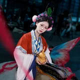 你的心像水晶一样透亮｜小蝴蝶汉服私设漫展场照 第1帧