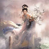 拍到了语文课本的封面｜仿洛神图汉服写真 第4帧