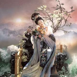 拍到了语文课本的封面｜仿洛神图汉服写真 第11帧