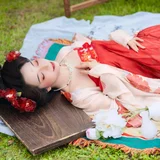 大唐芙蓉园汉服写真｜暮色金阁梦回长安 第7帧