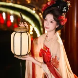 大唐芙蓉园汉服写真｜暮色金阁梦回长安 第10帧