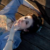 橘子味的黄昏｜夏日水岸汉服写真 第9帧