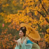颐和秋序，宋韵仕女｜颐和园汉服写真 第7帧