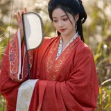 一抹红影入画来｜芦苇荡战国袍写真 第3帧