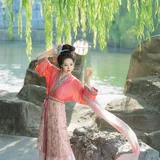 时间煮雨，岁月逢花｜园墙柳影汉服写真 第9帧