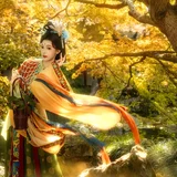 画中人｜金秋银杏复原汉服写真 第3帧