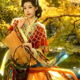 画中人｜金秋银杏复原汉服写真 第4帧