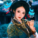 中国神仙，从来不是一袭白衣｜壁画神仙风汉服妆造 第10帧