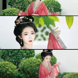 倚花愁不语，独坐抚瑶琴｜园林古琴汉服写真 第3帧