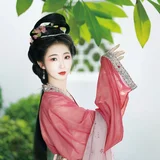 倚花愁不语，独坐抚瑶琴｜园林古琴汉服写真 第8帧