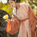 篱畔秋酣一觉清｜大观园秋日赏菊汉服写真 第9帧